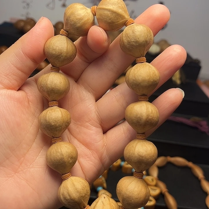 小***蛙手串橄榄核橄榄核正圆手串