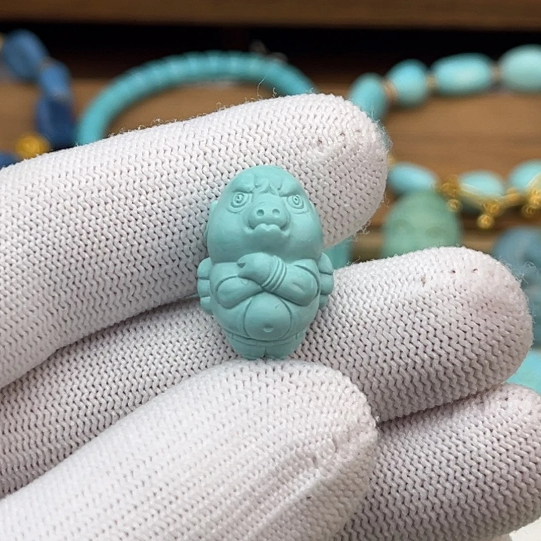 未镶嵌绿松石珠宝奇石