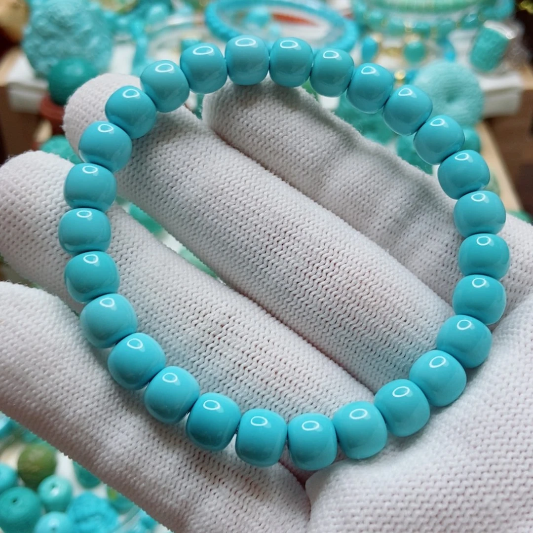 绿松石未镶嵌珠子