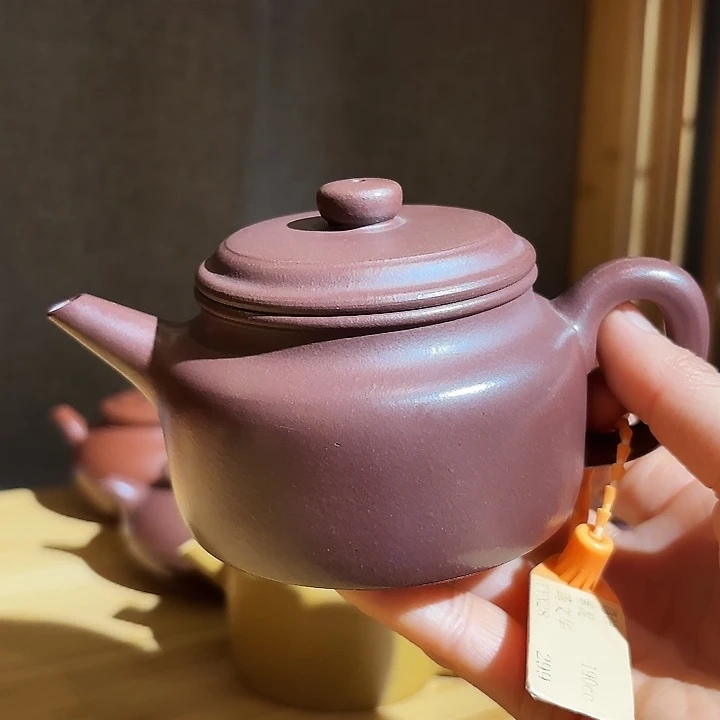 紫砂壶紫泥大品款