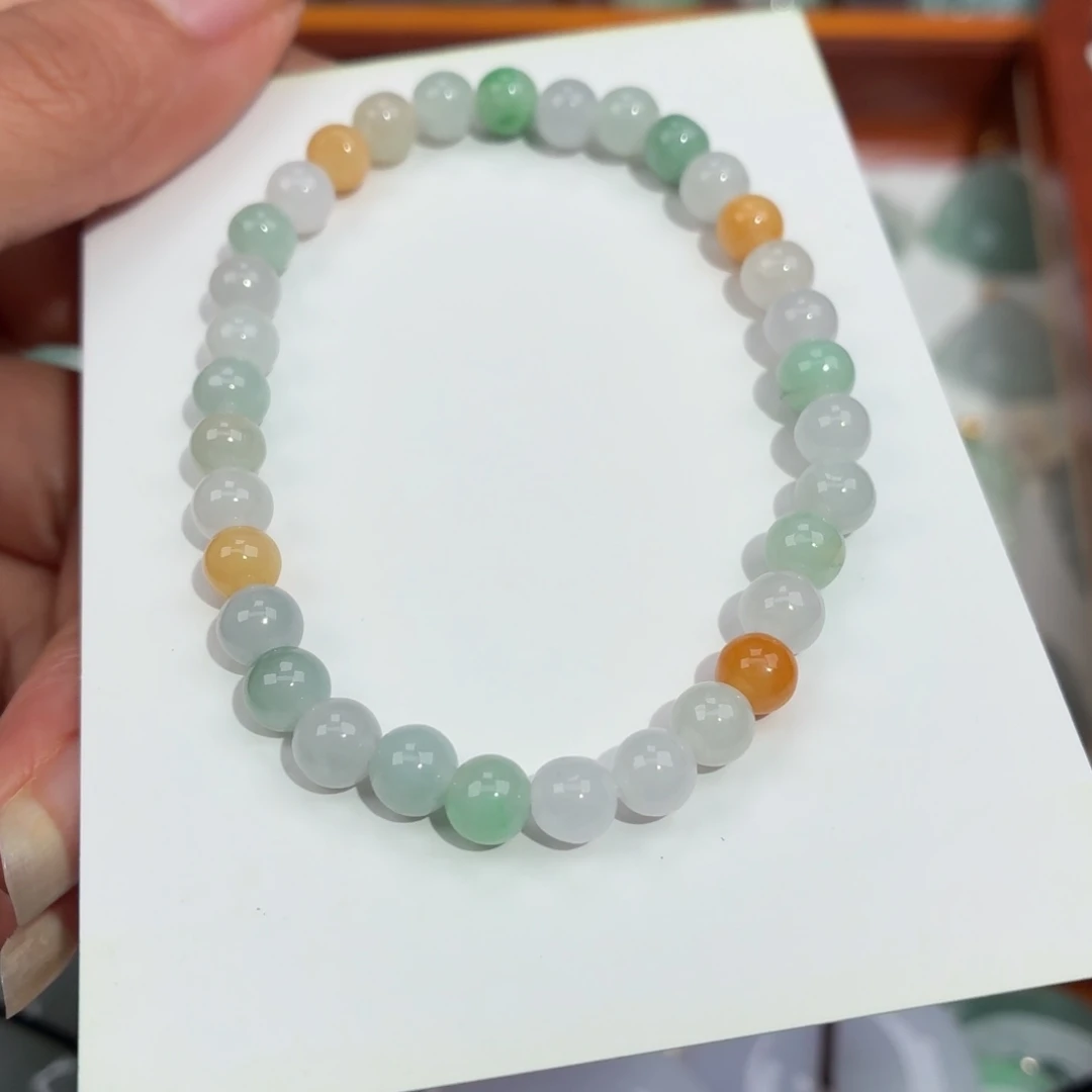 未镶嵌手链翡翠卡6