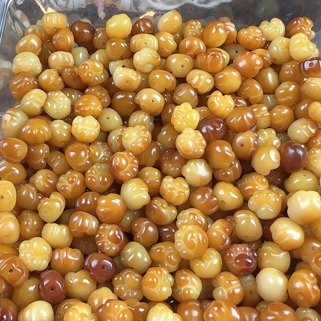 菩提根/象牙果吊坠卡12焦糖布丁爱心猫抓22颗（2单宠5颗）