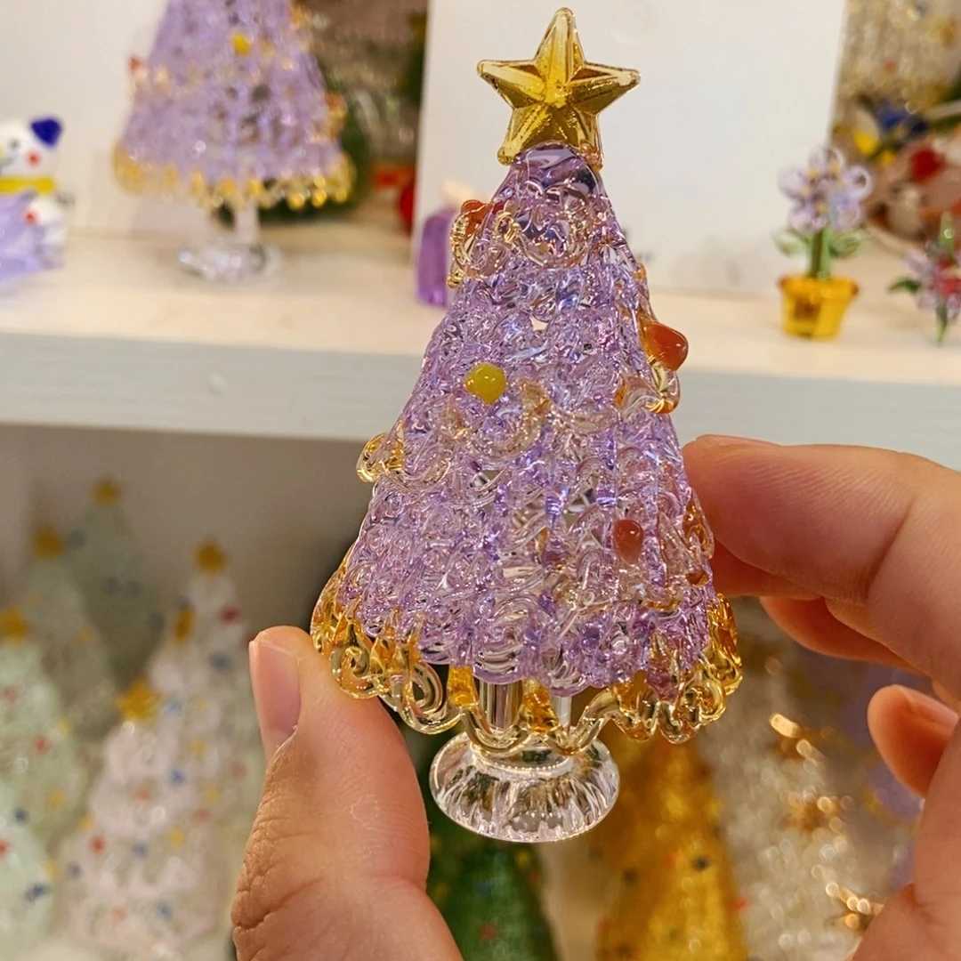 手工艺品琉璃紫色