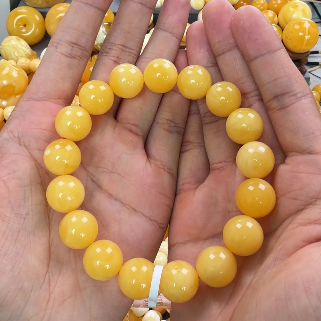 琥珀未镶嵌珠宝奇石15mm同料