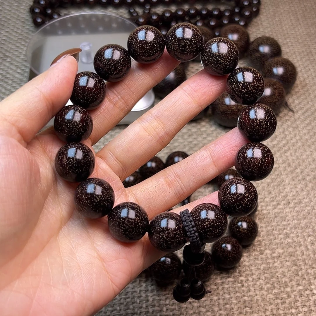 檀香紫檀（小叶紫檀）1.5 15颗爆星