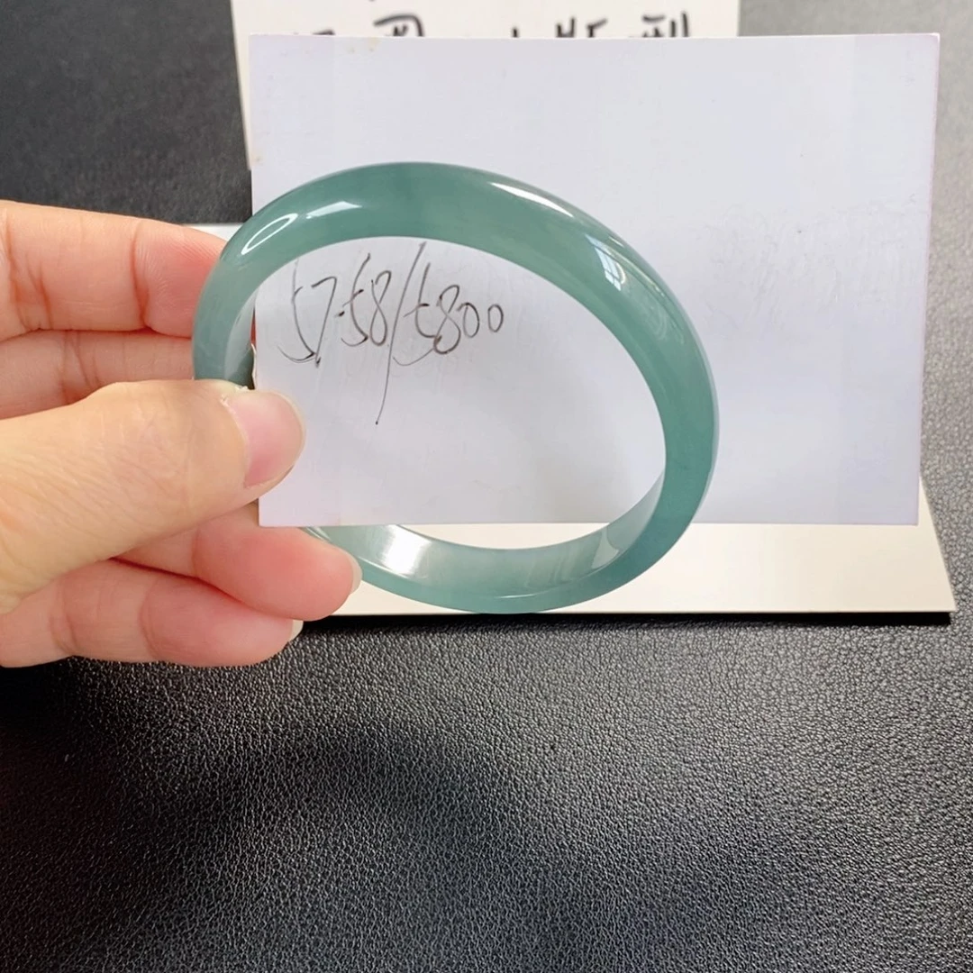 翡翠未镶嵌手镯天然翡翠