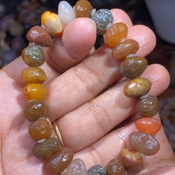 玛瑙/玉髓珠宝半成品未镶嵌