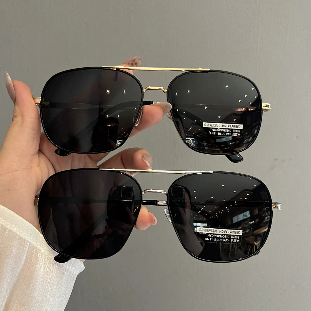 2025新款偏光太阳镜女墨镜男士大脸眼镜防紫外线开车专用变色眼镜