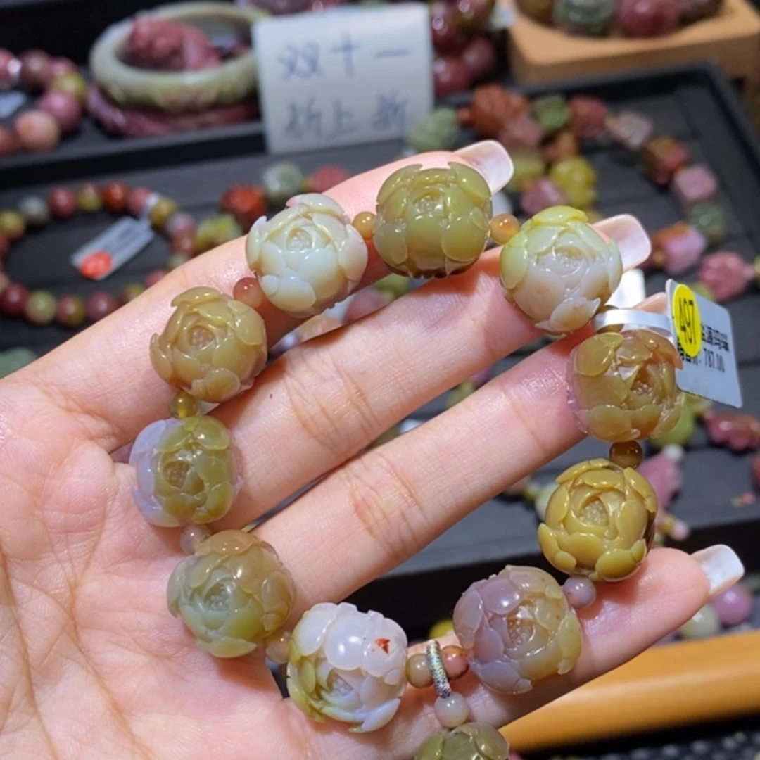 【闪购商品】未镶嵌手链玛瑙/玉髓盐源玛瑙