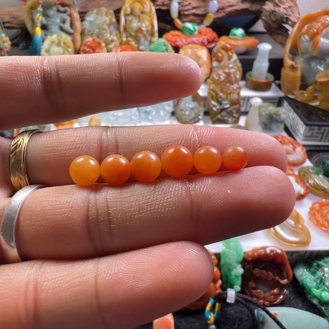 未镶嵌翡翠发饰滕*