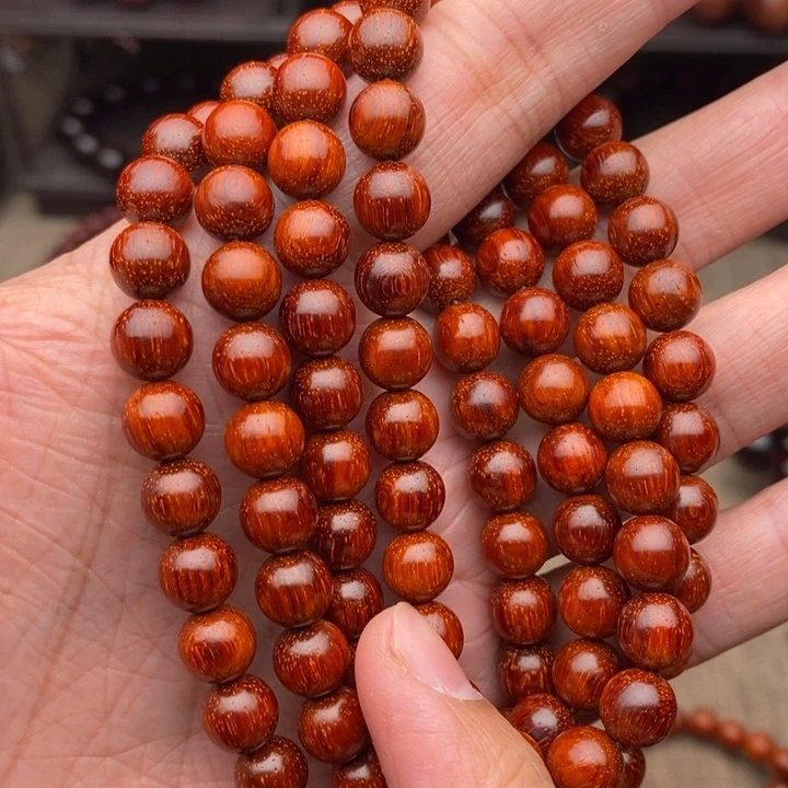 檀香紫檀（小叶紫檀）手串/手链0.8原汁原味泥料