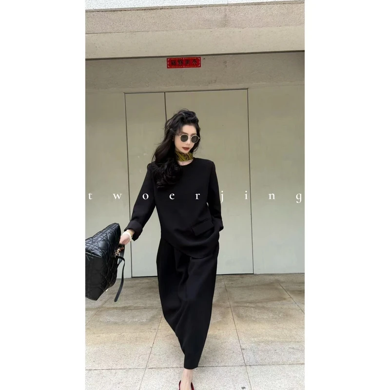 2025NEW//SS早春新款极简约静奢不撞款半身裙CX7933-1