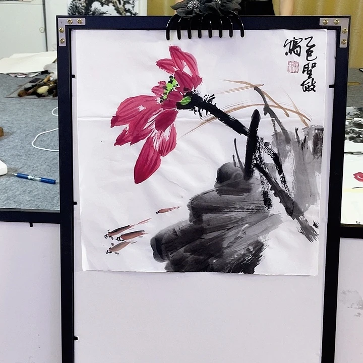 国画张圣敏先生纯手绘作品