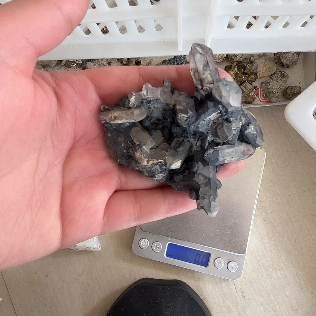 珠宝半成品未镶嵌水晶铁皮簇