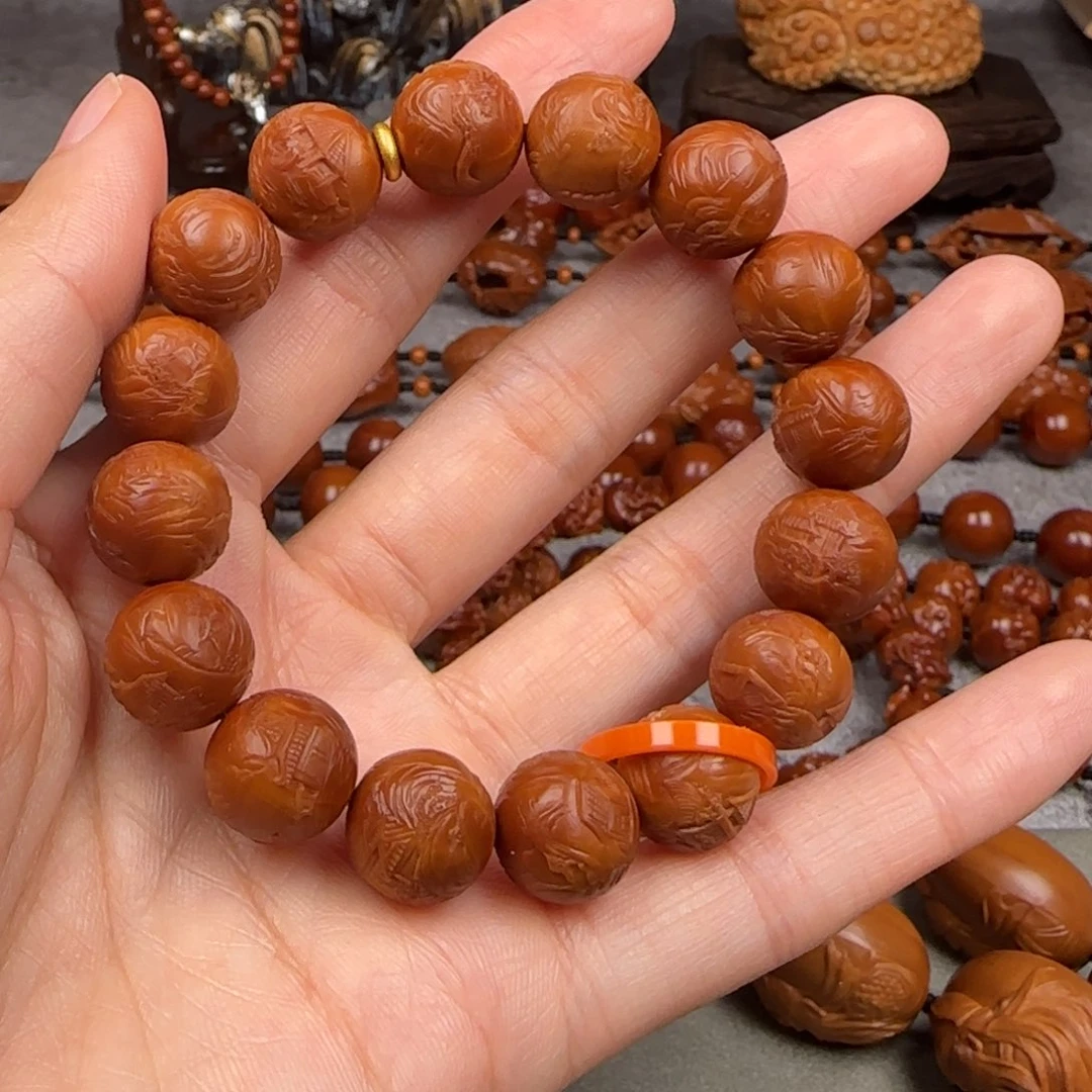 手串/手链橄榄核1.3尺寸正圆风景手串