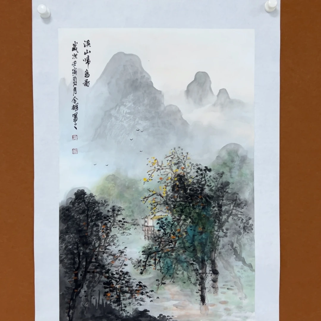 国画张金辉经典作品