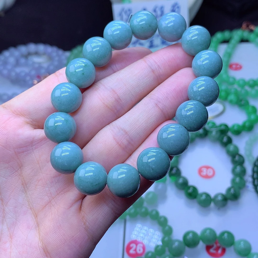 翡翠毛衣链未镶嵌卡12.8