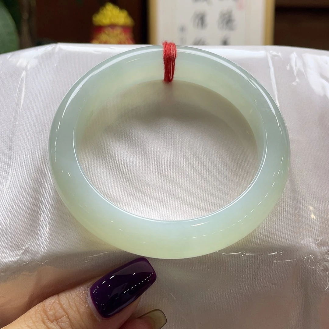 翡翠未镶嵌手镯8 号链接