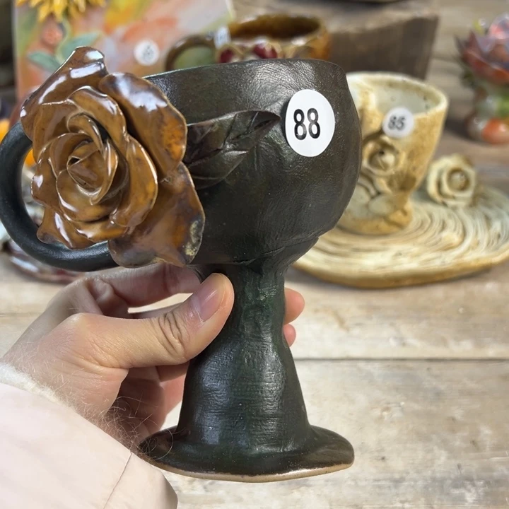 陶瓷 懿树日式手捏餐具茶具