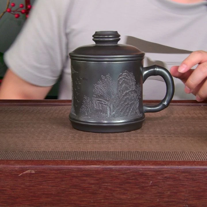 茶杯紫砂高货放漏