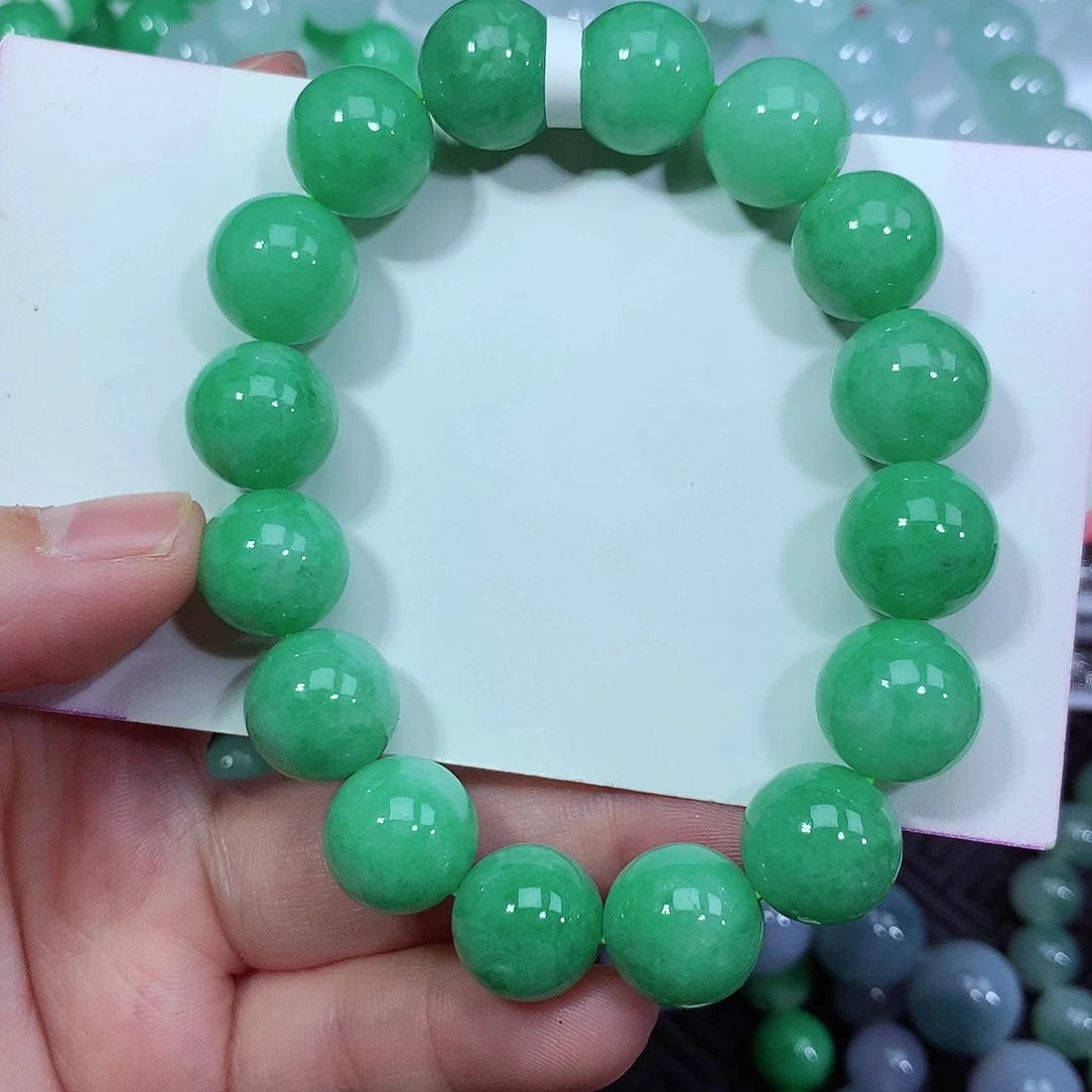 翡翠手链未镶嵌卡13