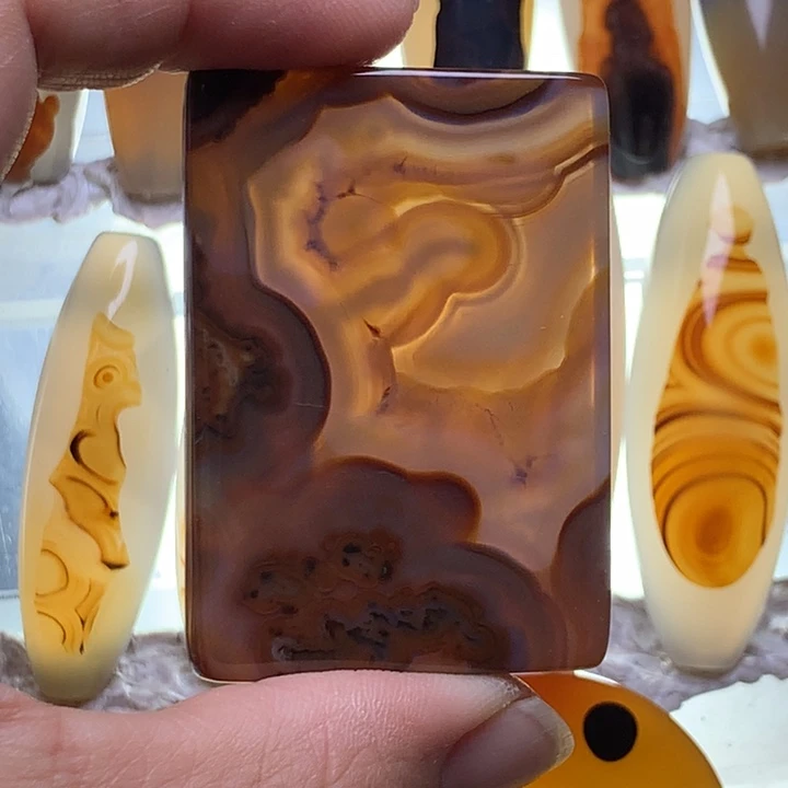 玛瑙/玉髓颈饰未镶嵌62