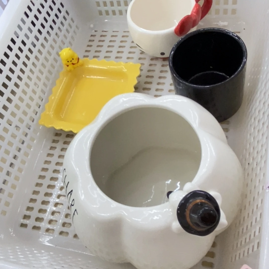 瑶***呀杯微瑕陶瓷不退不换满28包邮，磕碰售后附带开箱视频方可