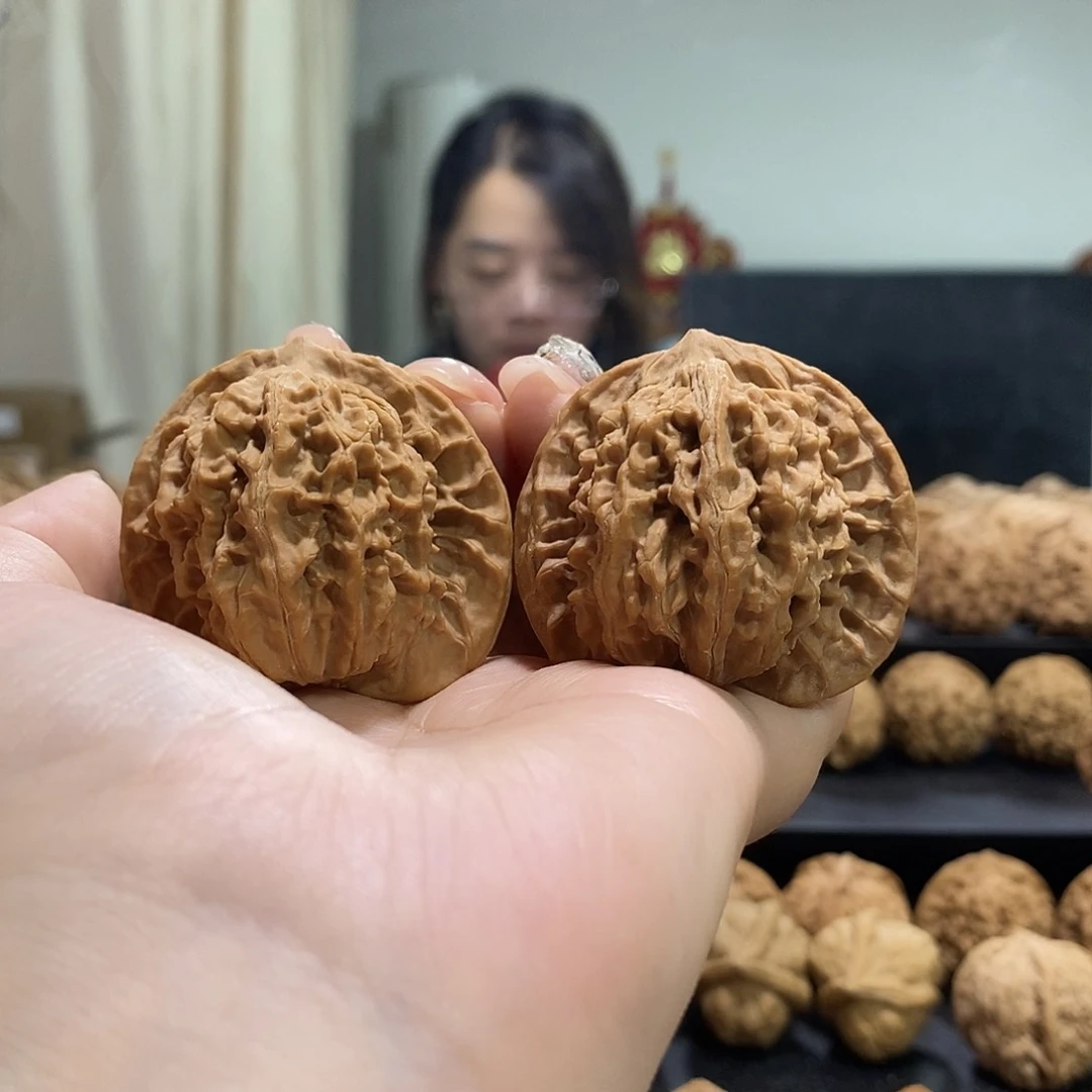 把件文玩核桃45老款狮子头