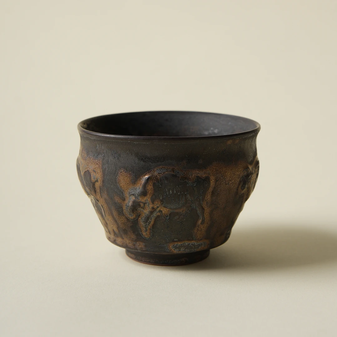 寻梵黑色高档主人杯