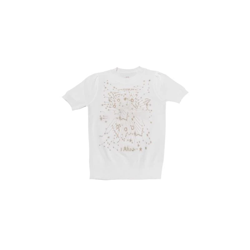 白色气质百搭高级修身显瘦夏季女装毛针织衫#6239