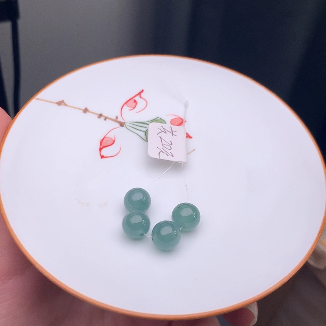 翡翠未镶嵌手链翡翠y2621 卡8