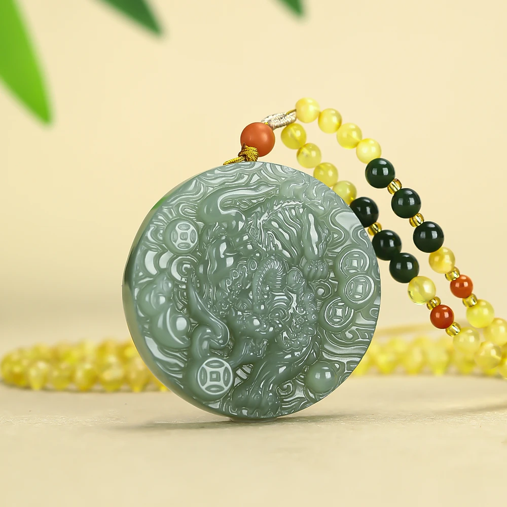 【星光村小飞D15121】和田玉貔貅吊坠