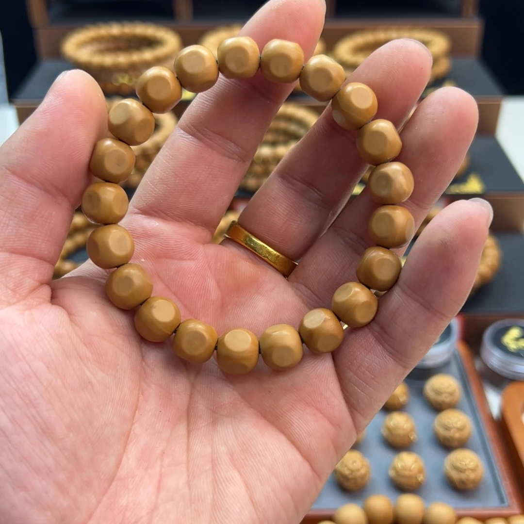 猴头核桃手串瑕疵六方体验款3号