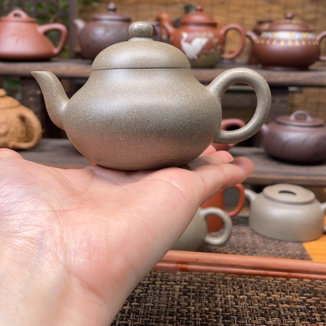 茶壶紫砂宜兴原矿紫砂手工制150