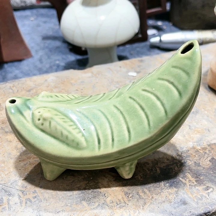 瓦当摆件 摆件茶桌茶台陶瓷