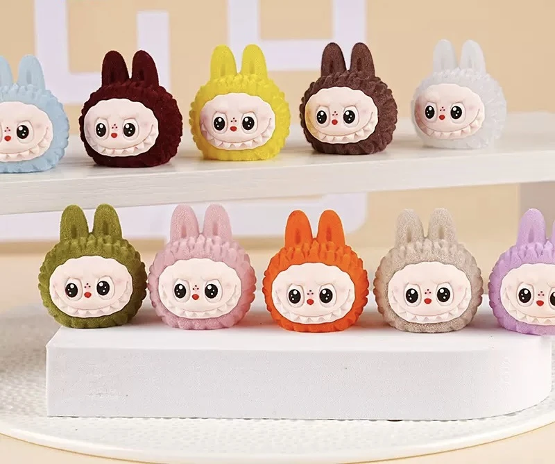 【许愿+碰碰】植绒米粒BUBU头DIY长耳兔