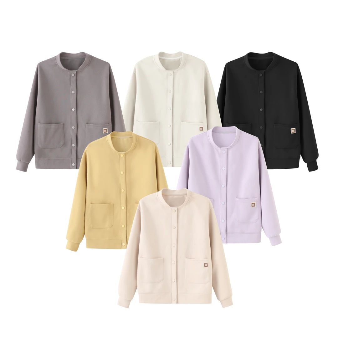 （老板娘）春季新款韩版出口高端简约休闲外套——春季女外套