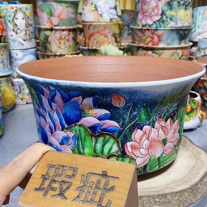 景德镇艺术手绘作品