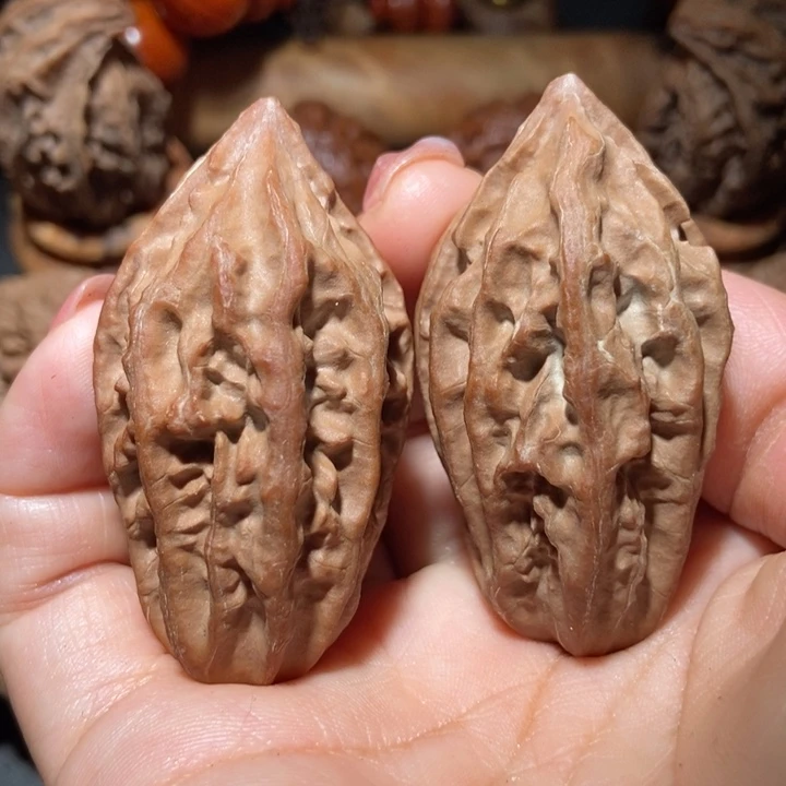 把件文玩核桃东北楸子小雪17