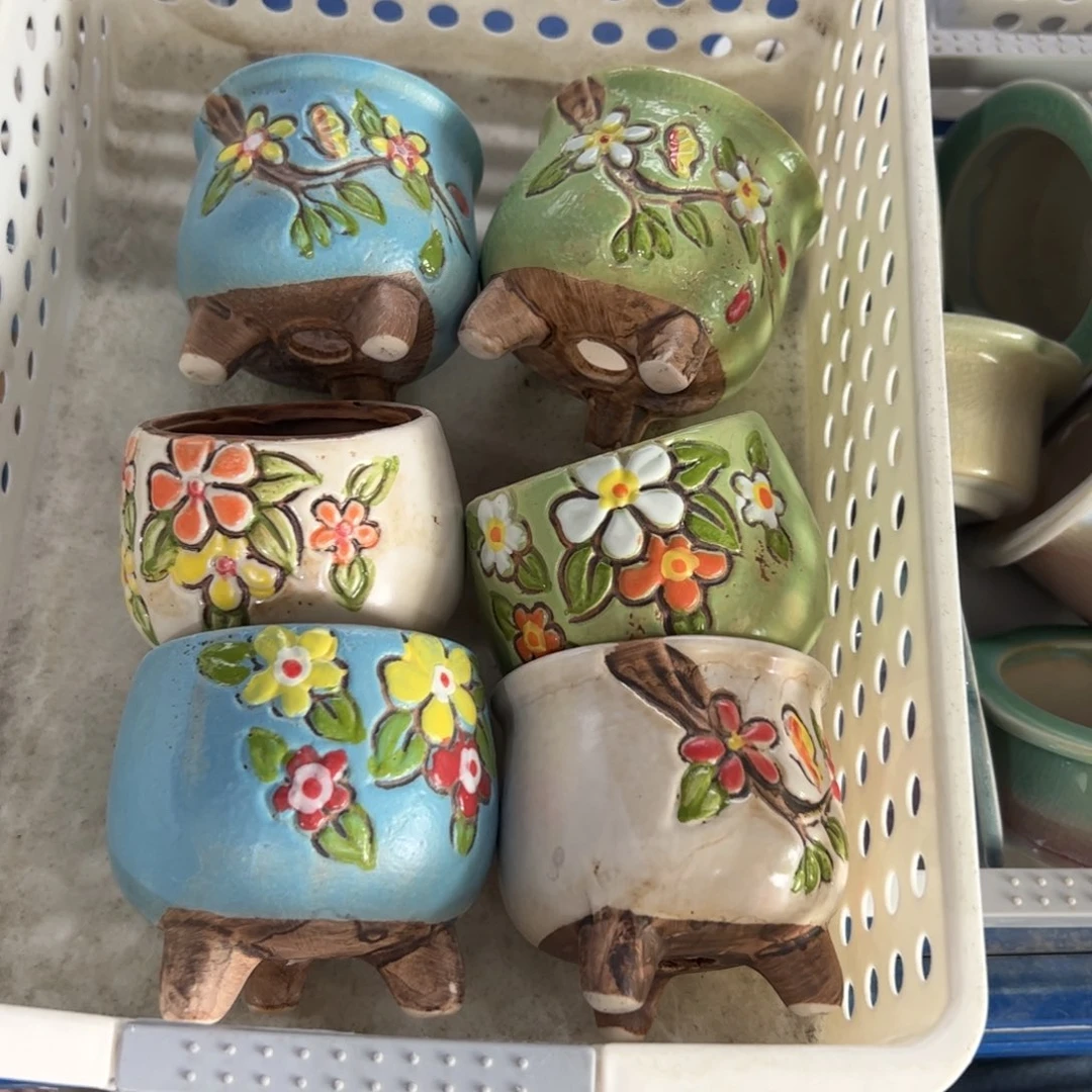 陶瓷多肉小花盆@@27