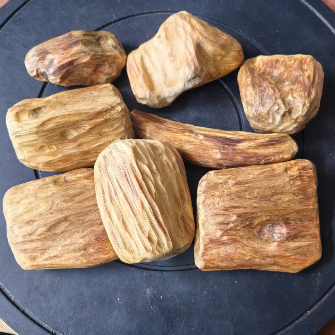 广西土沉土柏棵工艺手把品香闻香熏香摆件