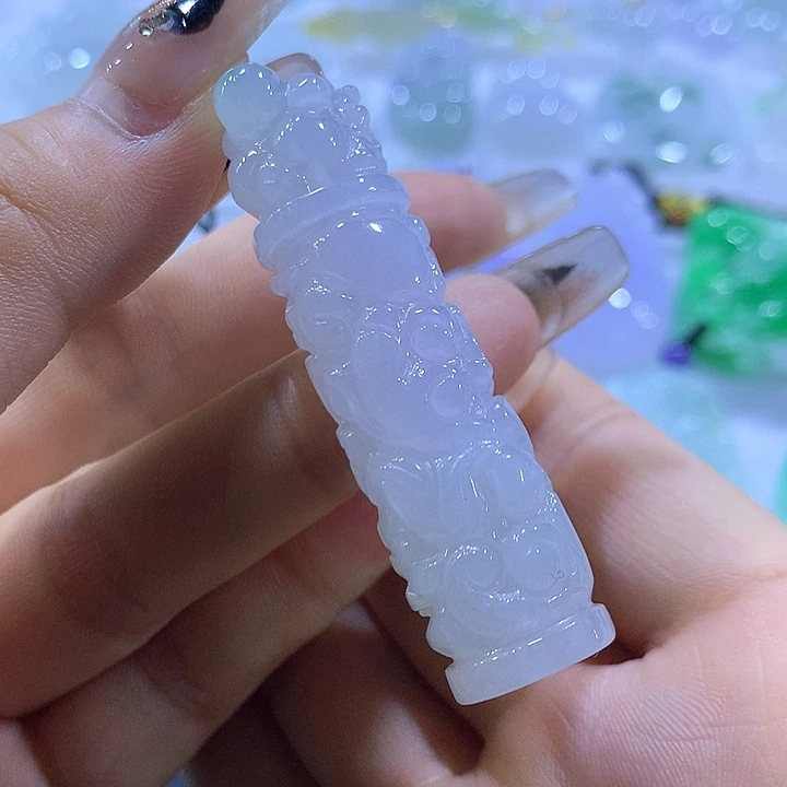 颈饰未镶嵌翡翠天然翡翠A货吊坠