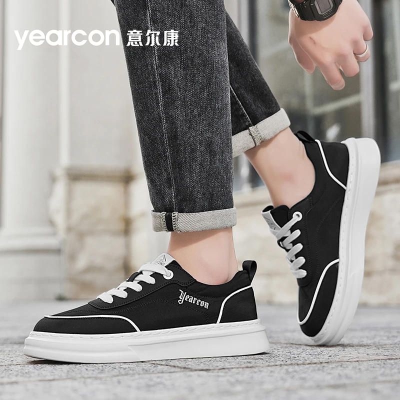 YEARCON/意尔康男鞋2025夏季新款经典百搭休闲时尚男士软底潮流鞋