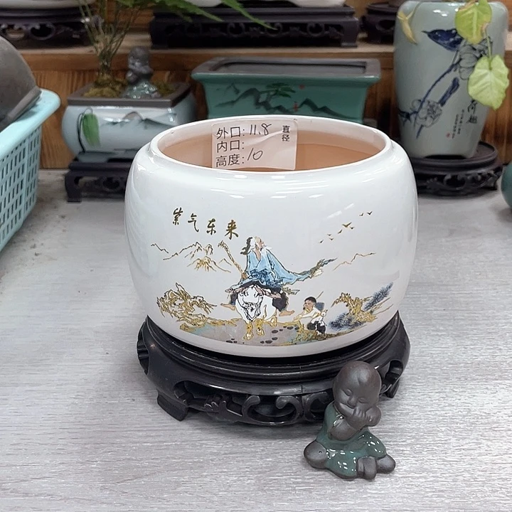陶瓷花盆紫砂花盆