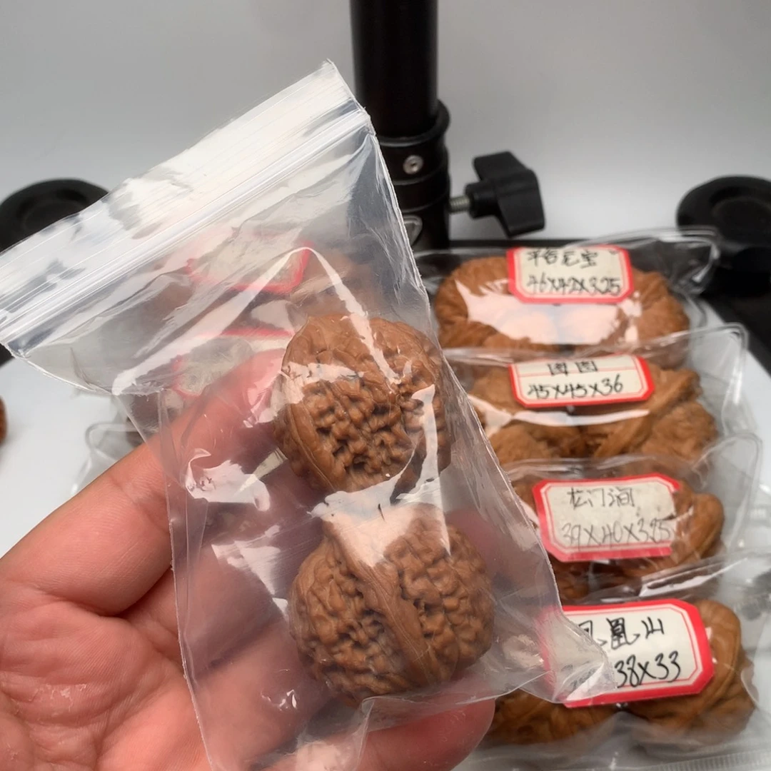 文玩核桃把件大***力莲花