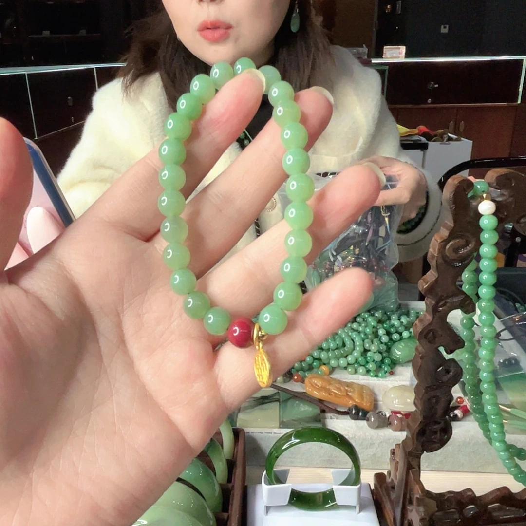 密玉（石英质玉）未镶嵌项链