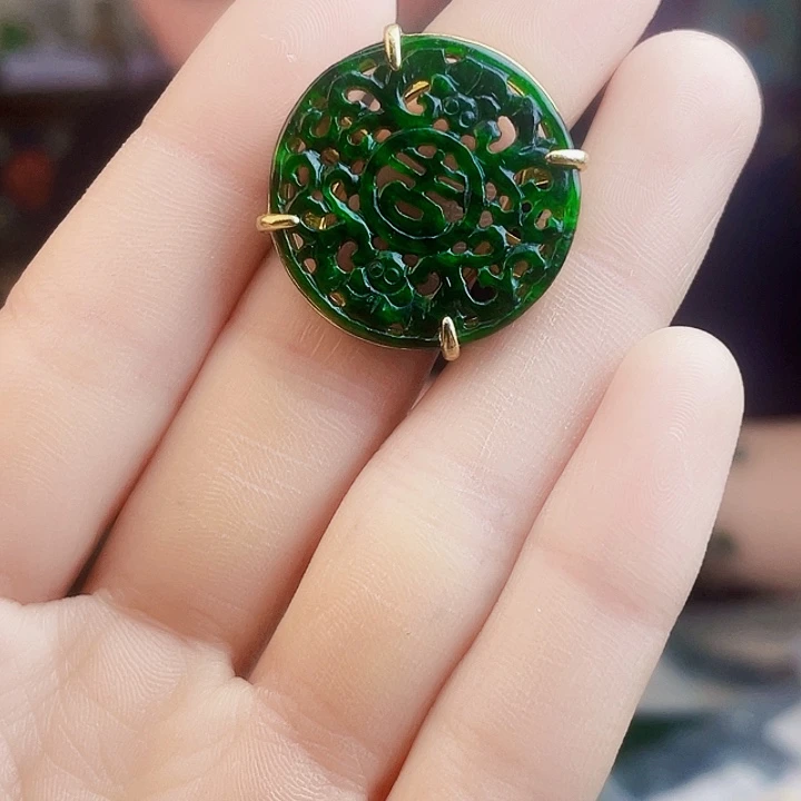 翡翠银S925镶嵌颈饰多样性