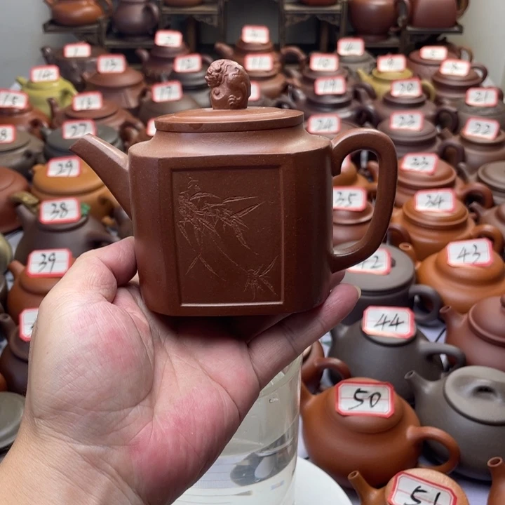 茶壶紫砂宜兴紫砂半手工