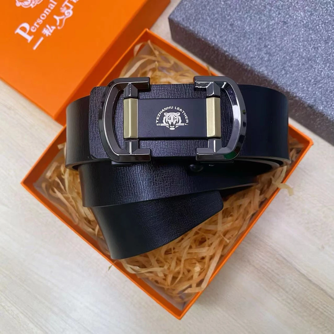 【快递正常发】03新款虎头 无牙扣高档男士绅士优雅腰带裤带轻奢