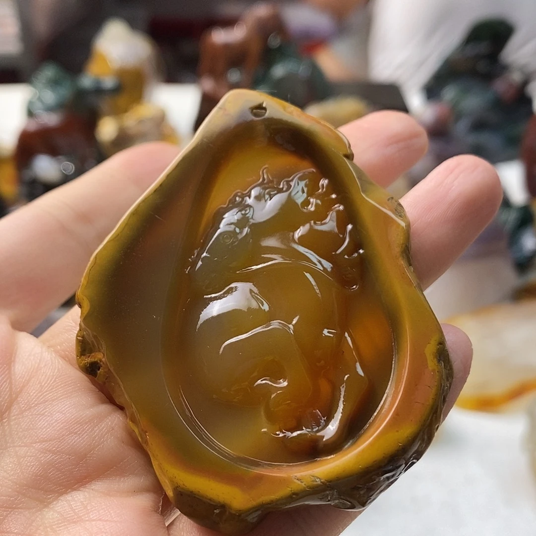 玛瑙/玉髓未镶嵌颈饰